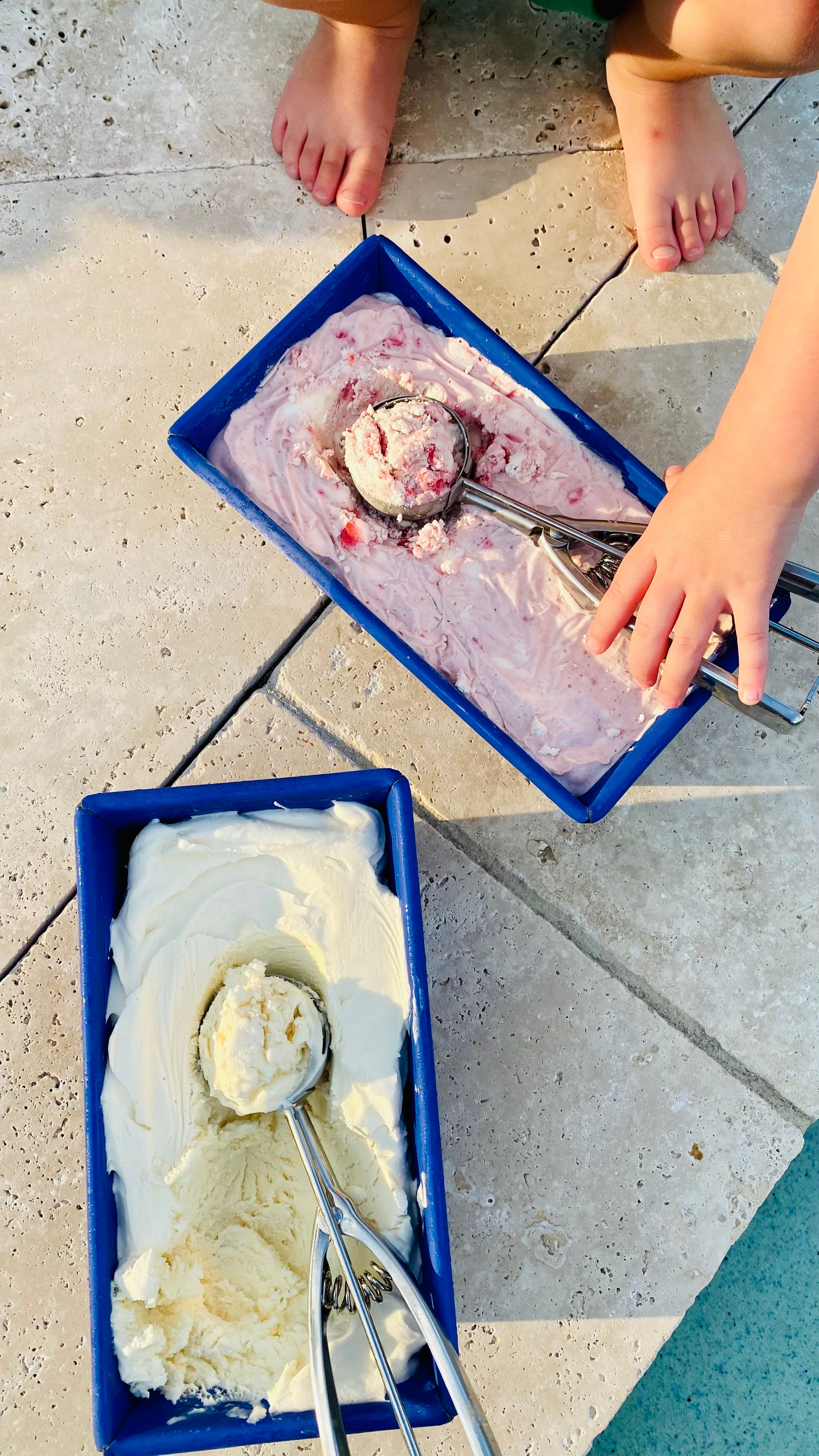 Homemade Ice Cream - Three Little Ferns - Family Lifestyle Blog