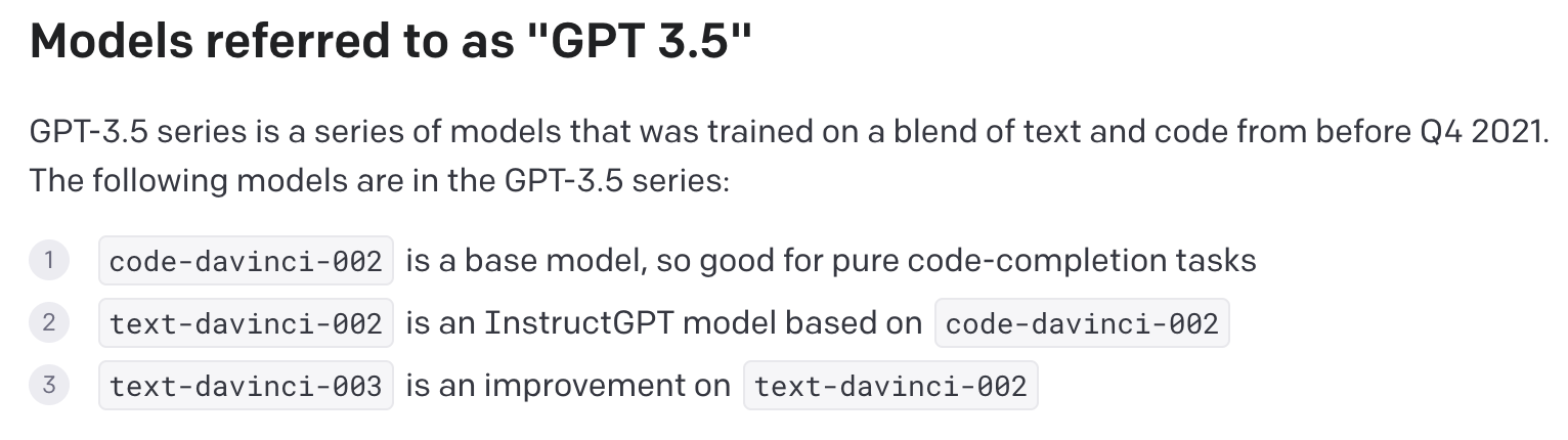 OpenAI's new GPT 3.5 Instruct