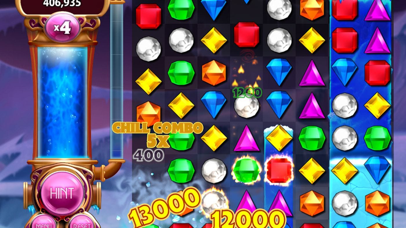 Bejeweled (video game, match-three game) reviews & ratings