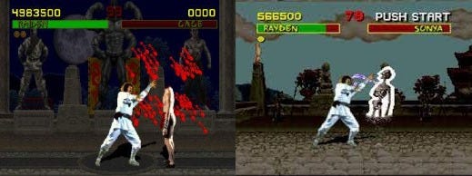 Mortal Kombat II Fatalities (SNES) 