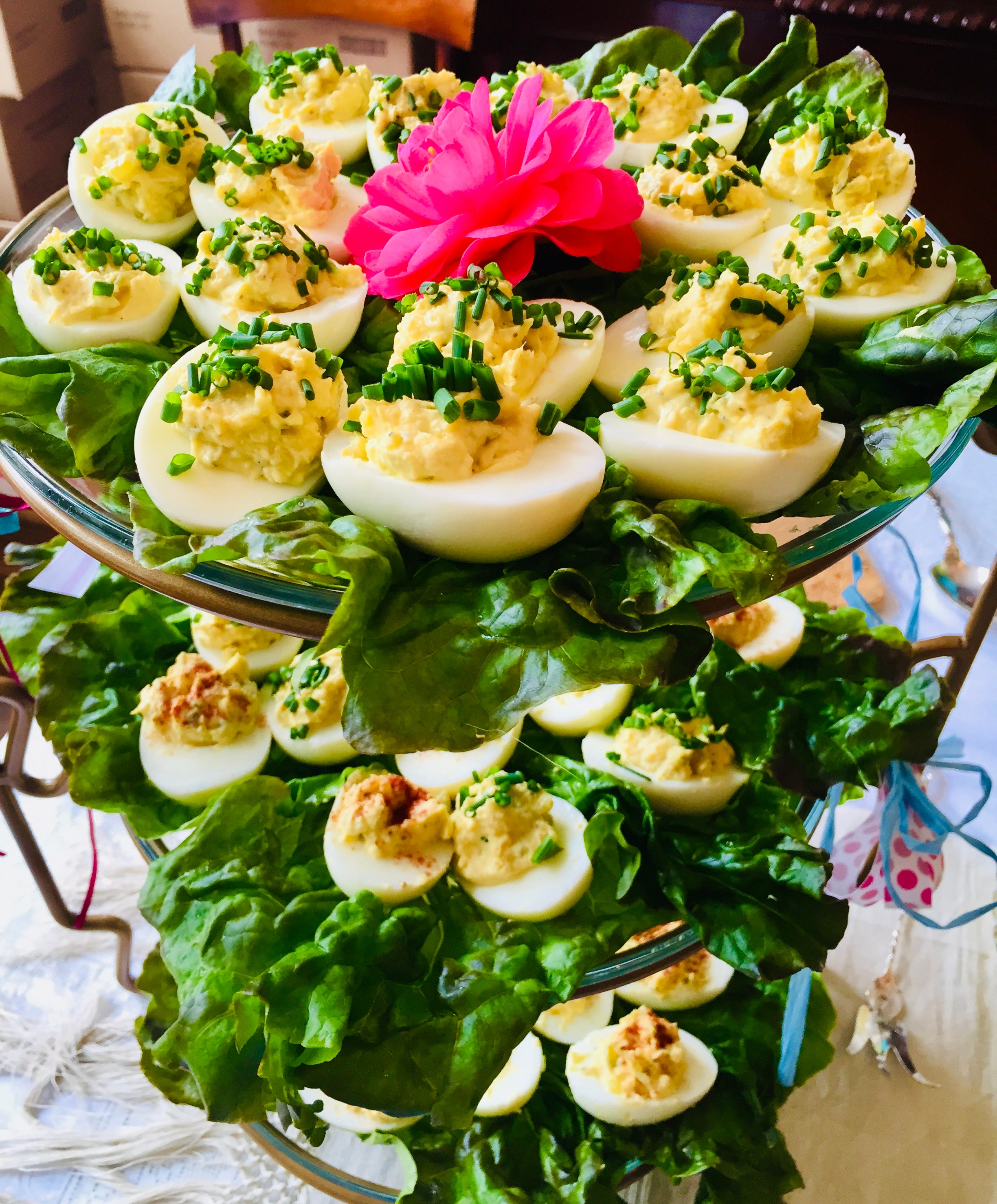 My first time ever making deviled eggs and I kept thinking Take the deviled  eggs!! : r/GilmoreGirls