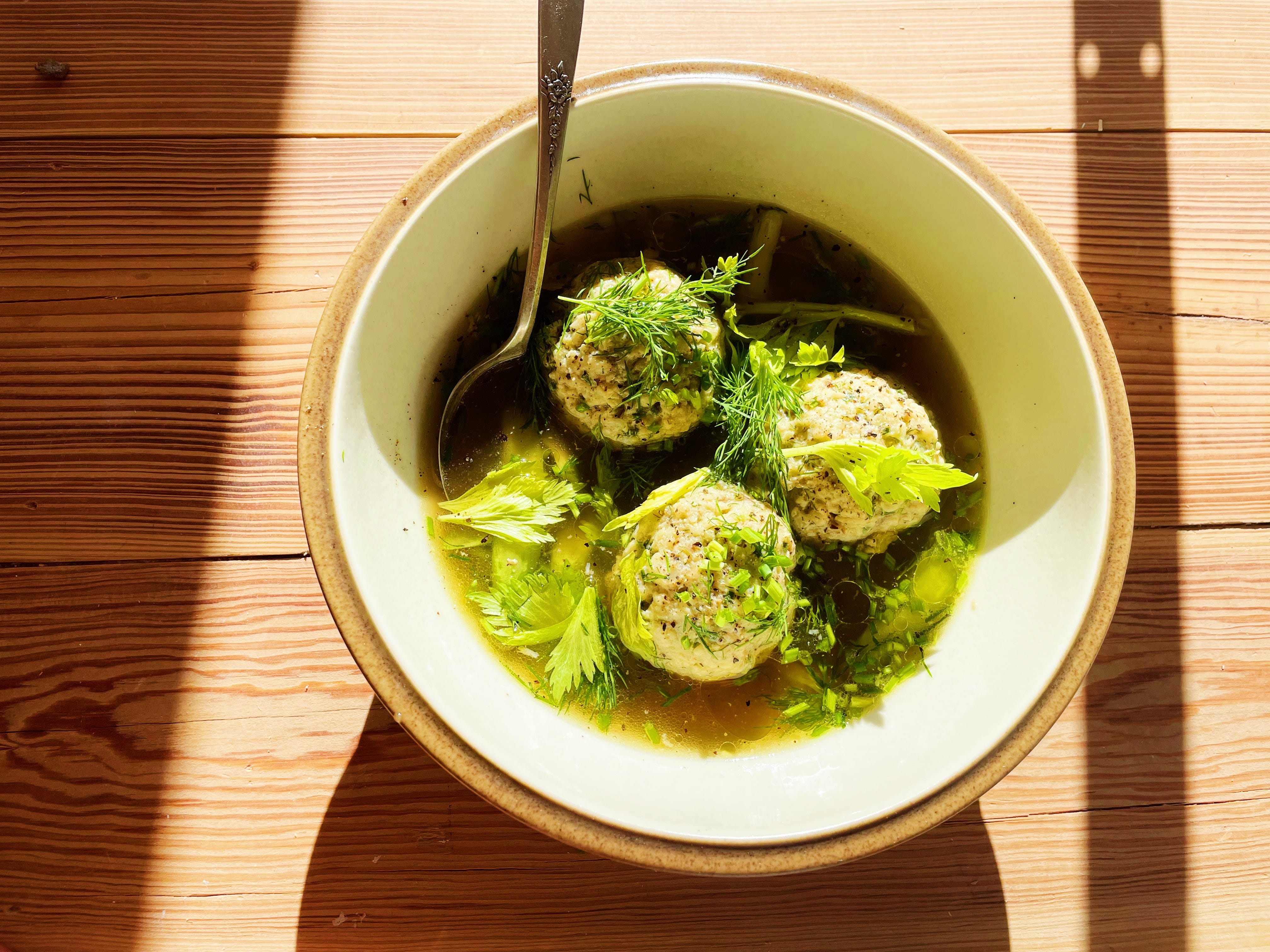 Matzo Ball Soup - Passover Chicken Soup Recipe