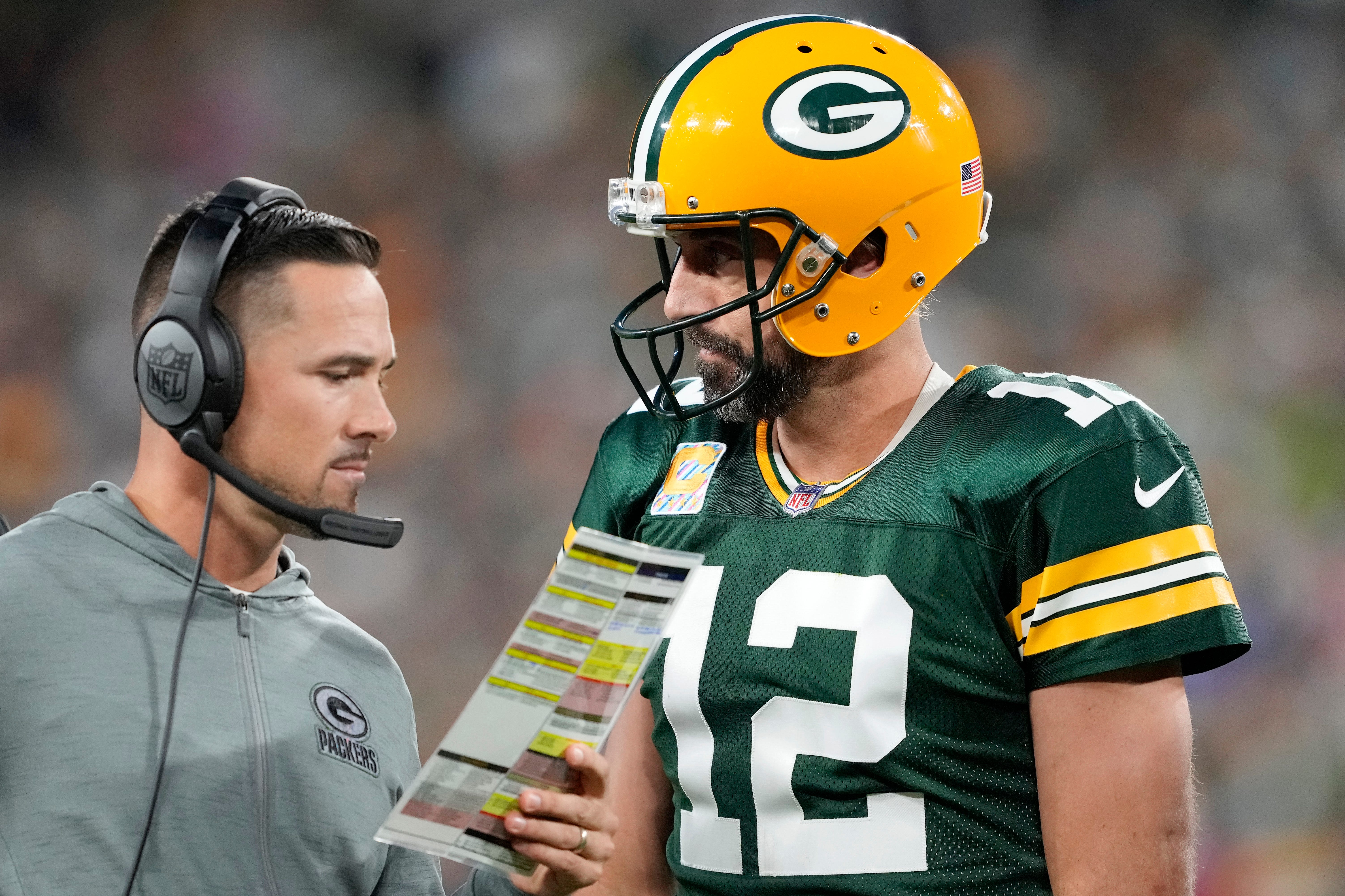 Unloading the notebook on the Packers offense