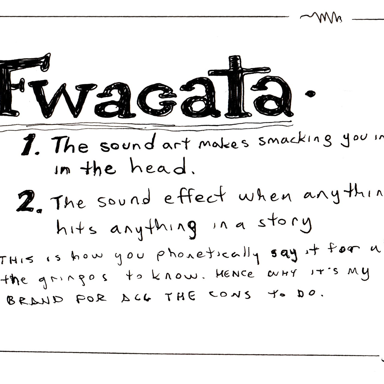 Artwork for FWACATA’s Newsletter