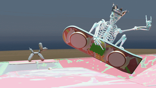 Skate 3 secret character. How to get Dem Bones 
