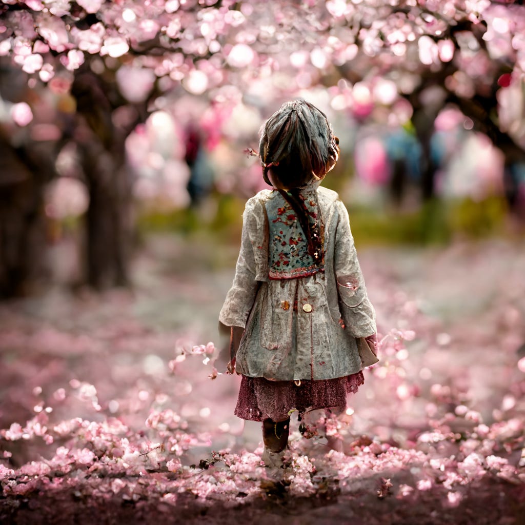 Sakura Petals - Fiction by Bill Adler