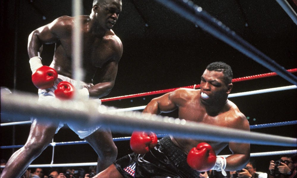 Buster Douglas: 'Belief' led him to stunning upset of Mike Tyson