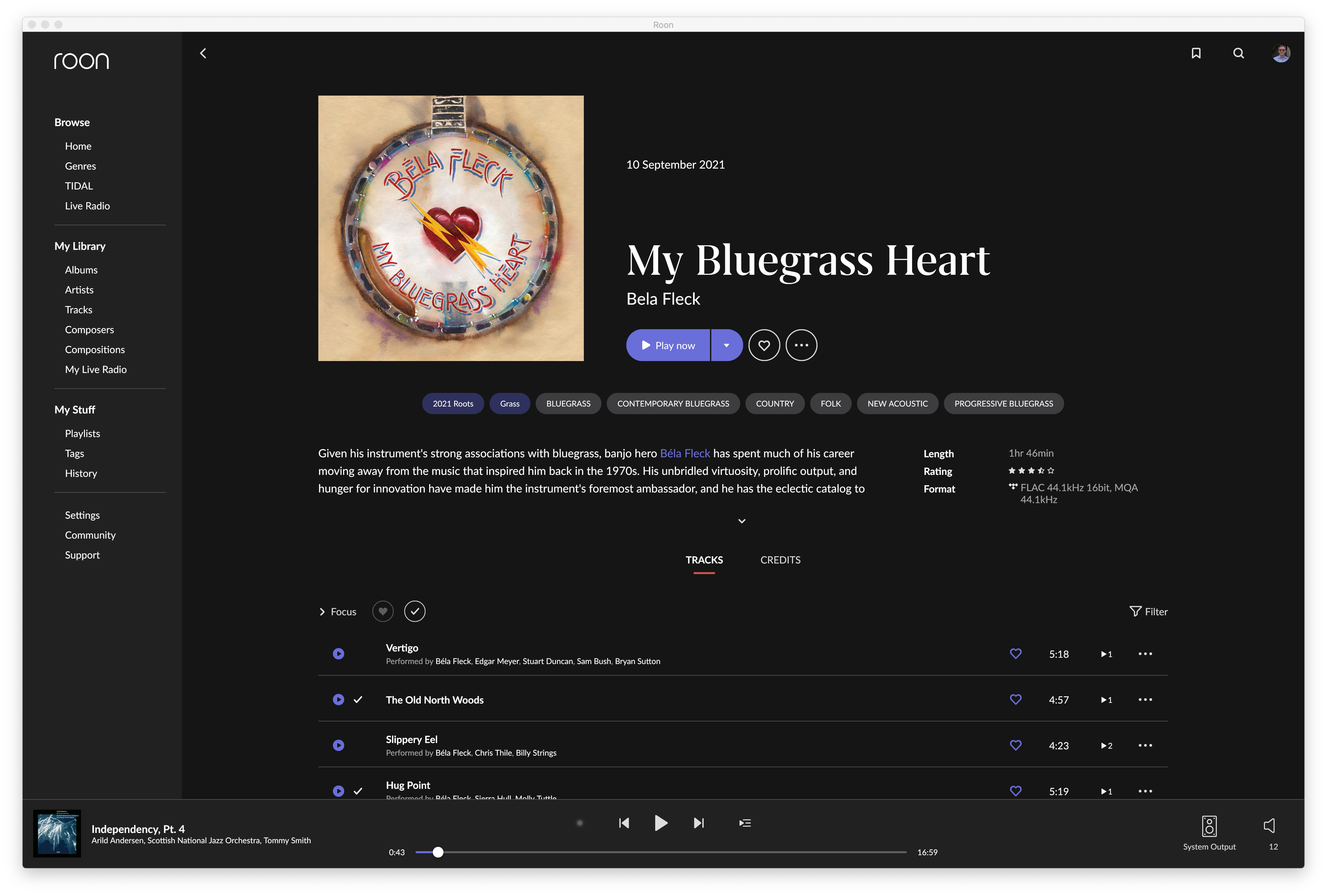 Roon interface to Tidal not working correctly - Support - Roon Labs  Community