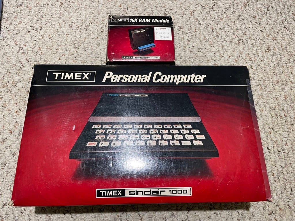 Timex Sinclair 1000 (Sinclair ZX 81) - by Paul Lefebvre