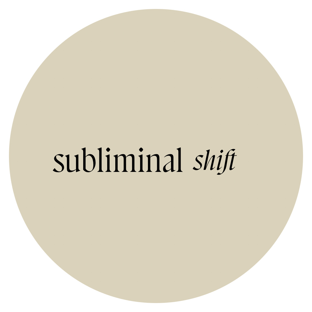 Artwork for subliminal shift ∘