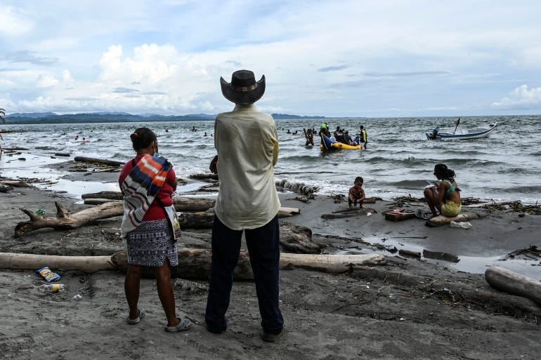 The jungle between Colombia and Panama becomes a highway for migrants from  around the world – WATE 6 On Your Side