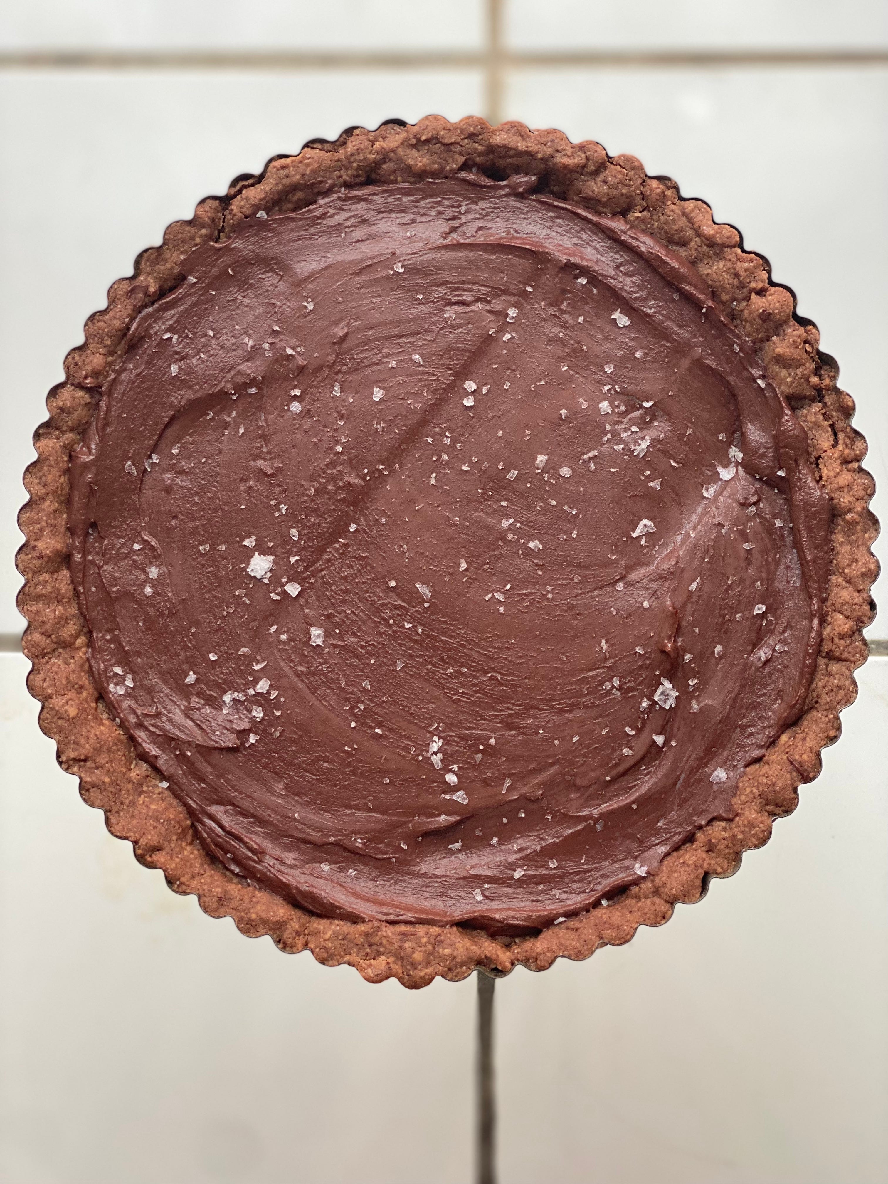 Playing with Flour: Chocolate ganache custard tart