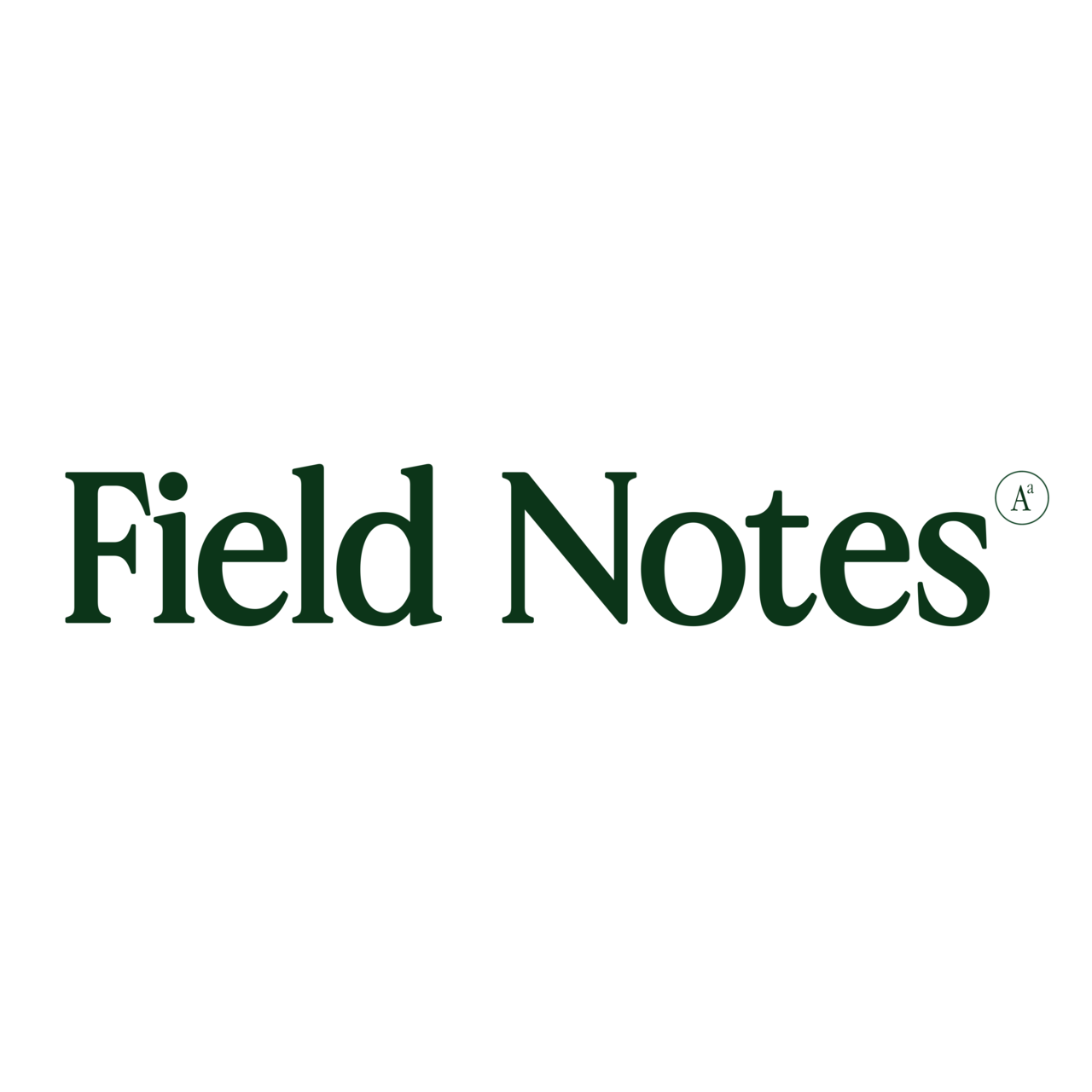 Artwork for FIELD NOTES