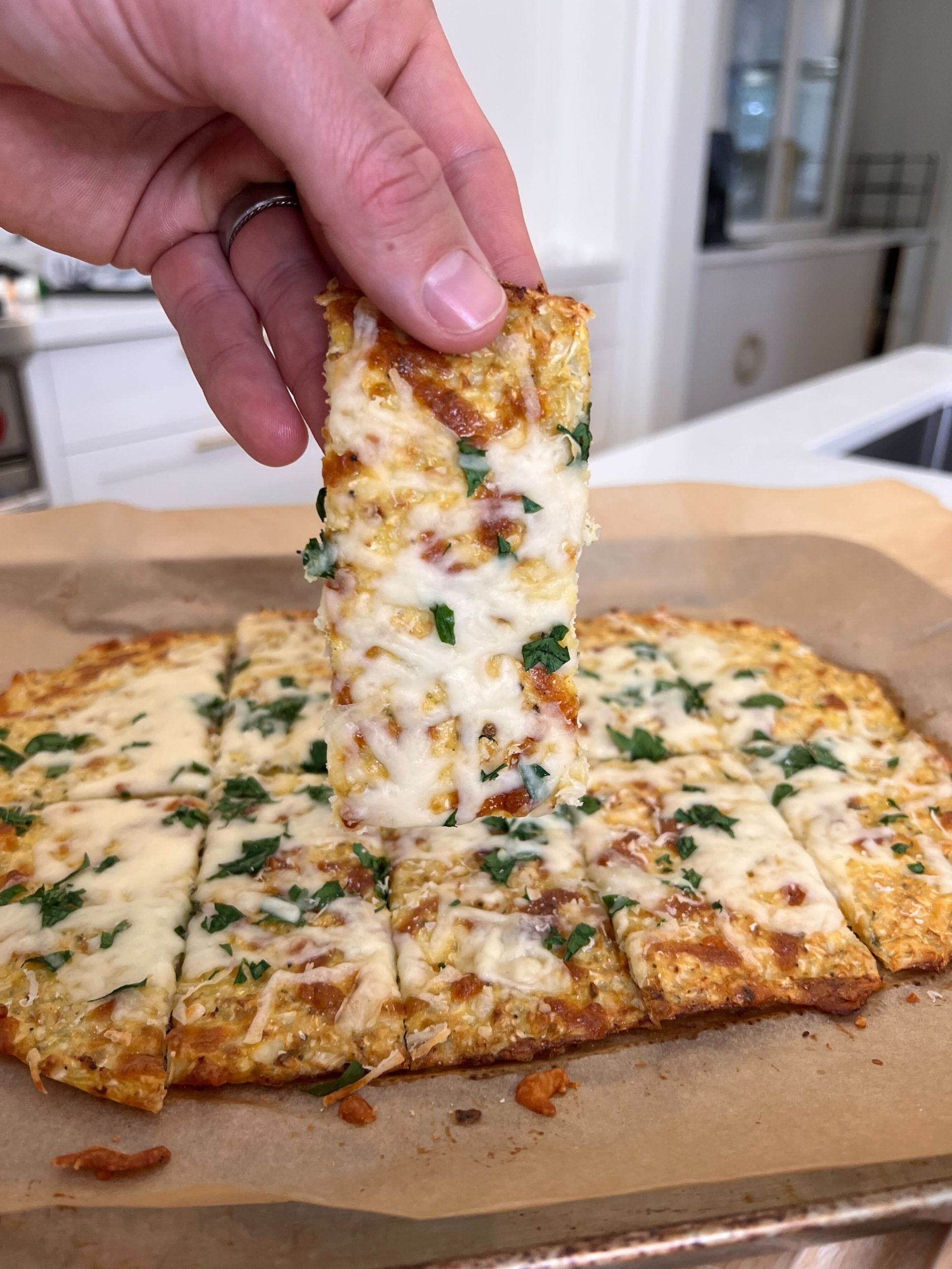 Low Cal Garlic Cheesy Bread for Weight Loss 😍🙌