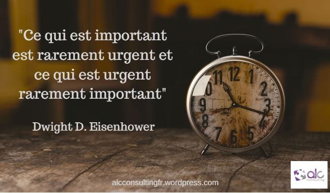 Distinguez L Urgent De L Important By Fabien Raynaud