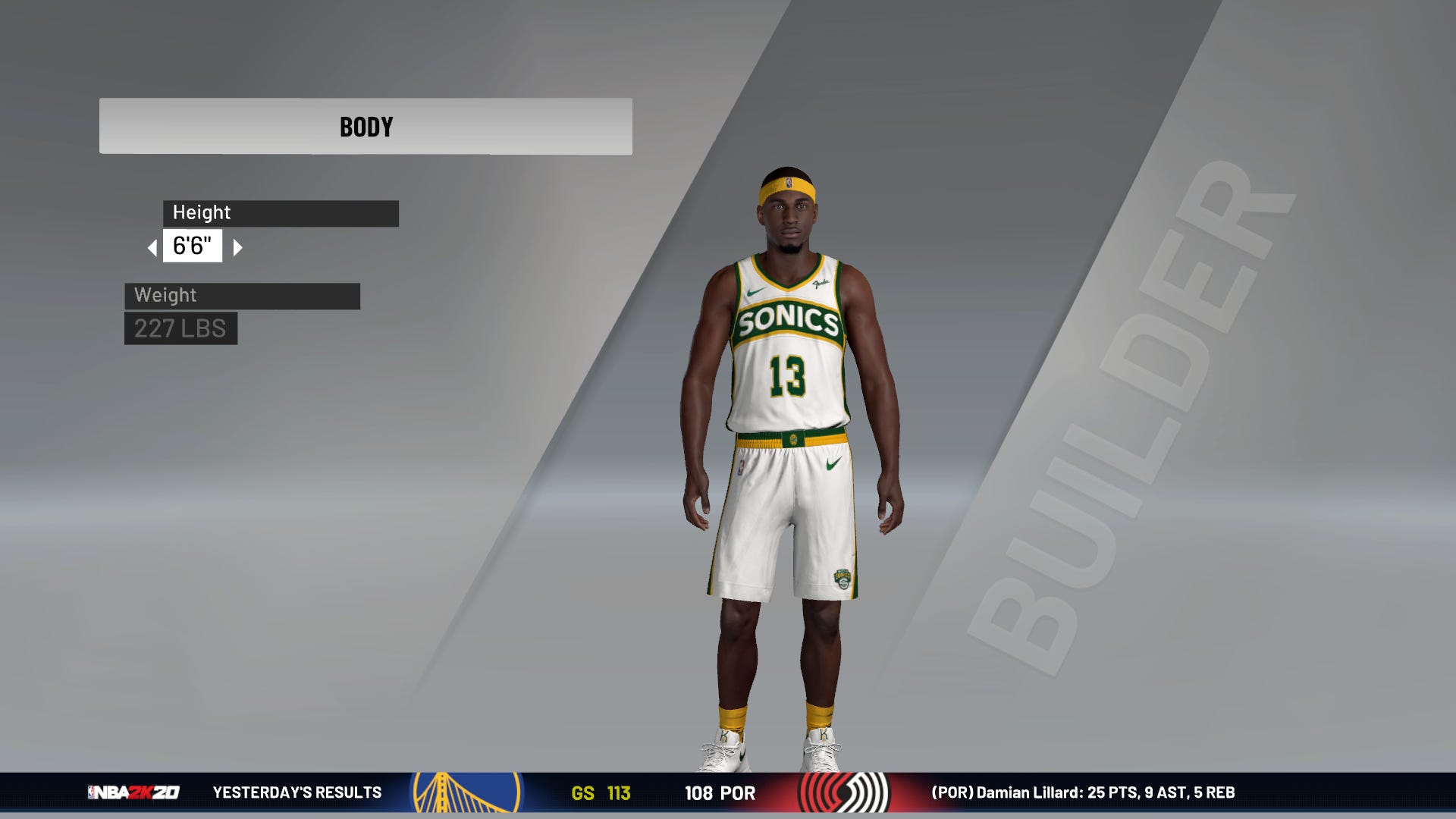 NBA 2K21 Seattle SuperSonics Concept - Replaces Thunder By