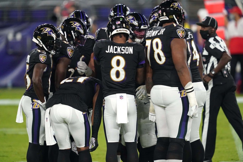 Baltimore Ravens on X: Raise your hand if you think the black on black  uniforms are 