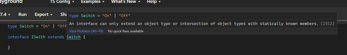 How to extend types in Typescript