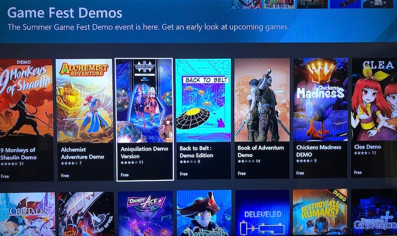 Play Over 70 New Xbox One Demos With Xbox Summer Game Fest Demo Event - Xbox  Wire