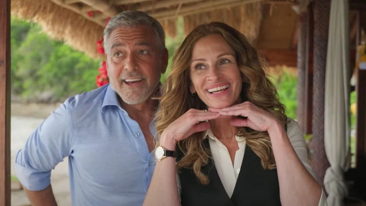 Review: Roberts, Clooney bring charm to 'Ticket to Paradise