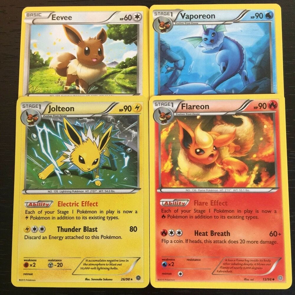 Eevee Evolution for Every Type! 