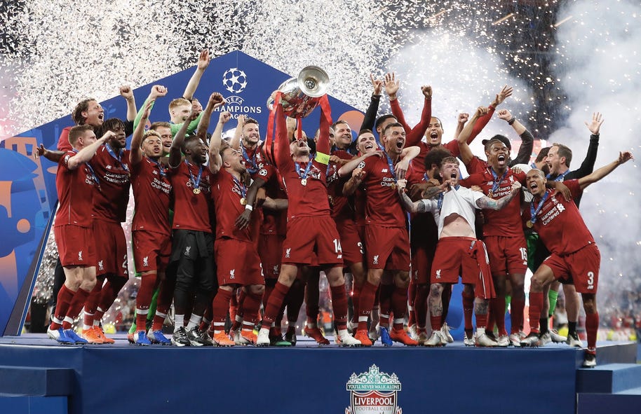 Liverpool win Champions League final after Salah and Origi sink