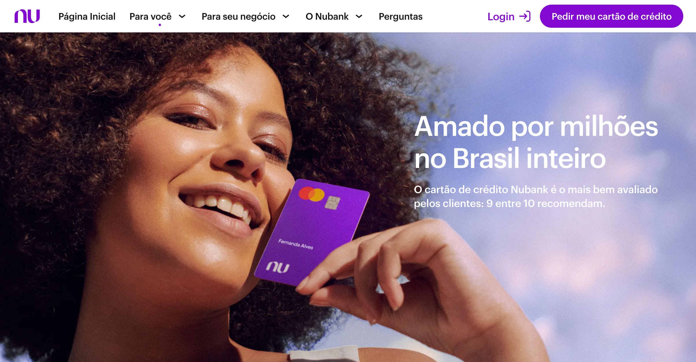 Perguntas sobre o Nubank?