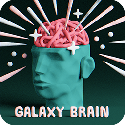 Artwork for Galaxy Brain