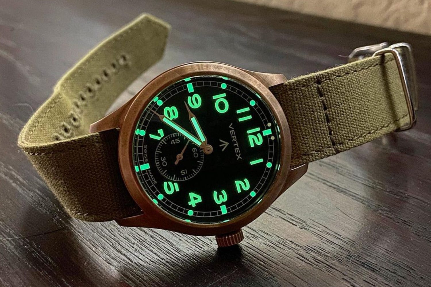 M60C AquaLion DC – The Vertex Watch Company