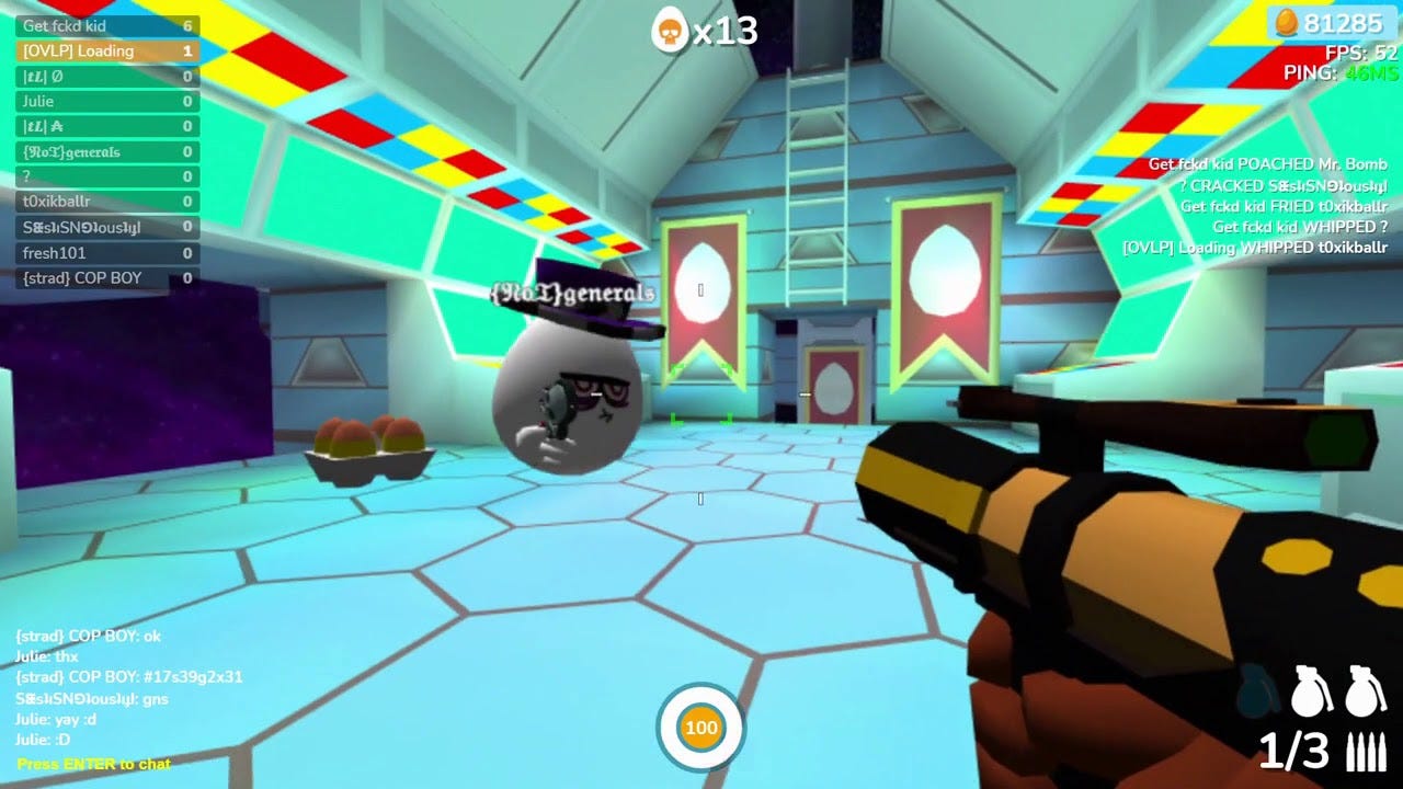 Shell Shockers - First-person shooter game - Shell Shockers HD Gameplay 