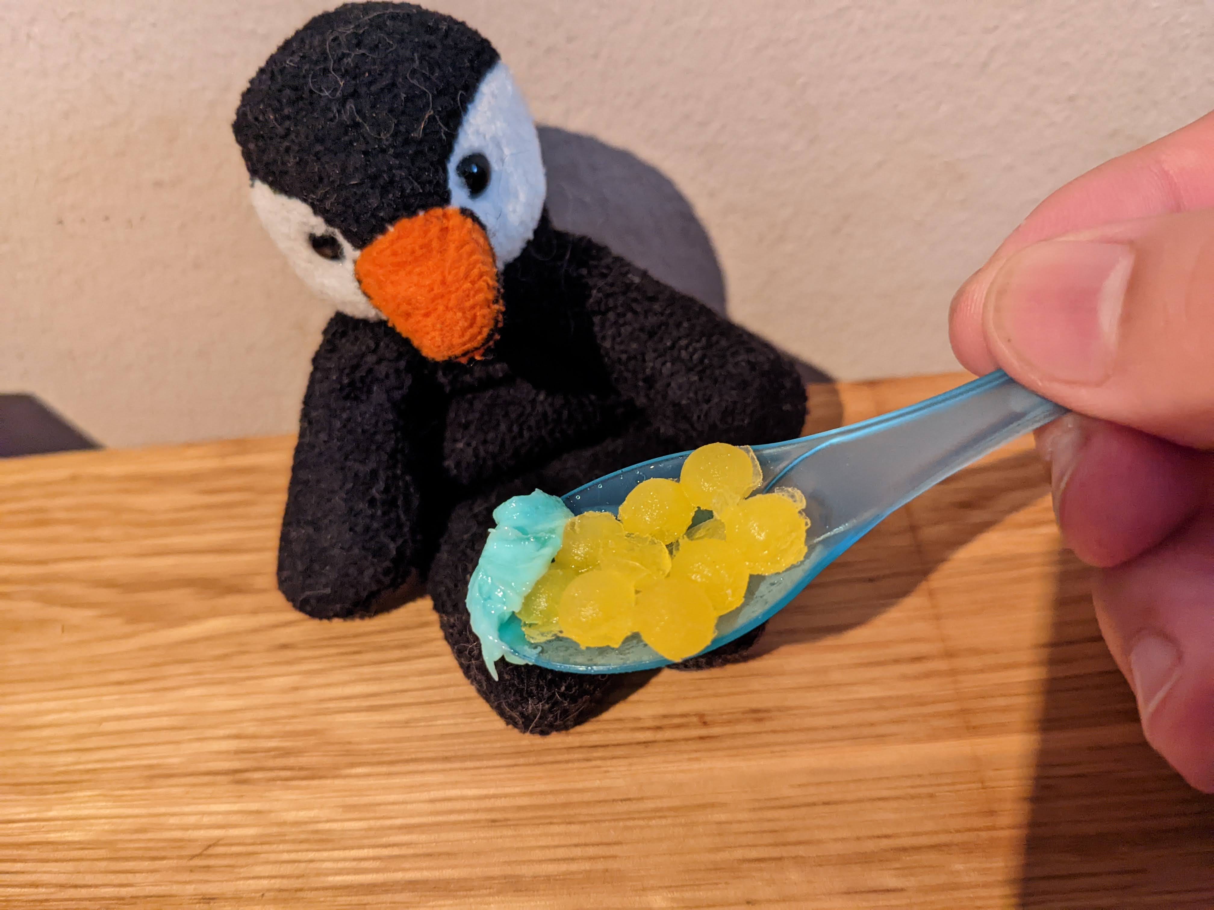 Penguin Plastic Mold-penguin W/ice Cream Mold DIY Mold-candy 
