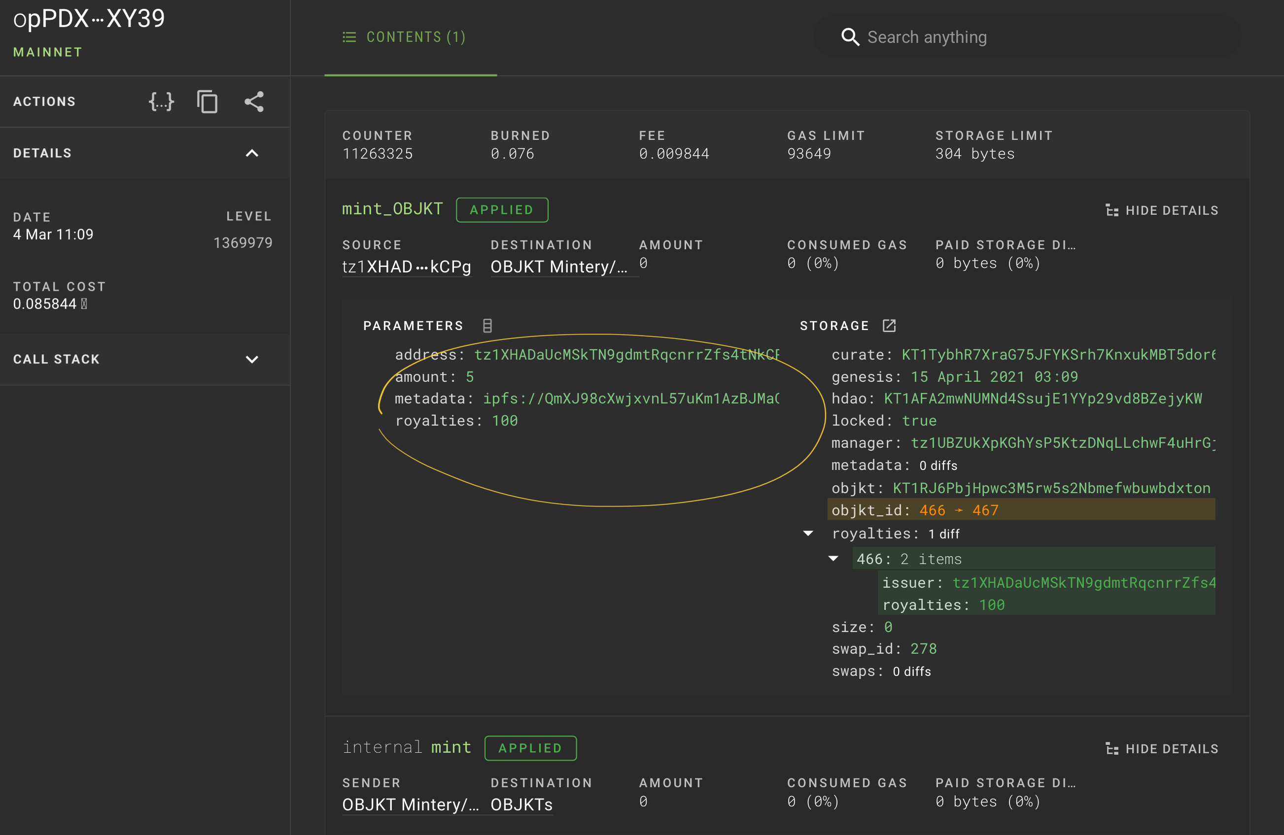 Tezos NFT Marketplace HicEtNunc Held Hackathon, Introduced hDAO