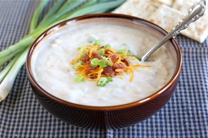 Potato Soup {the BEST!} - Two Peas & Their Pod