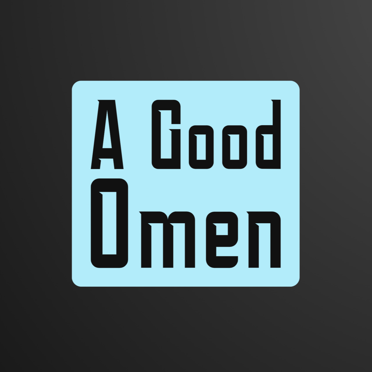 A Good Omen logo