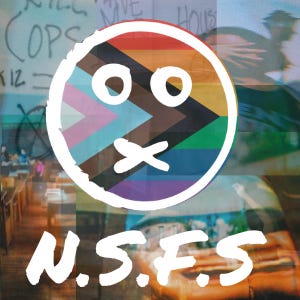 NSFS: Not Safe for School logo