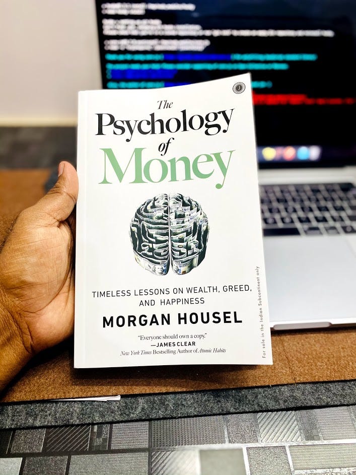 Book Review - The Psychology of Money - by Divyanshu Dembi