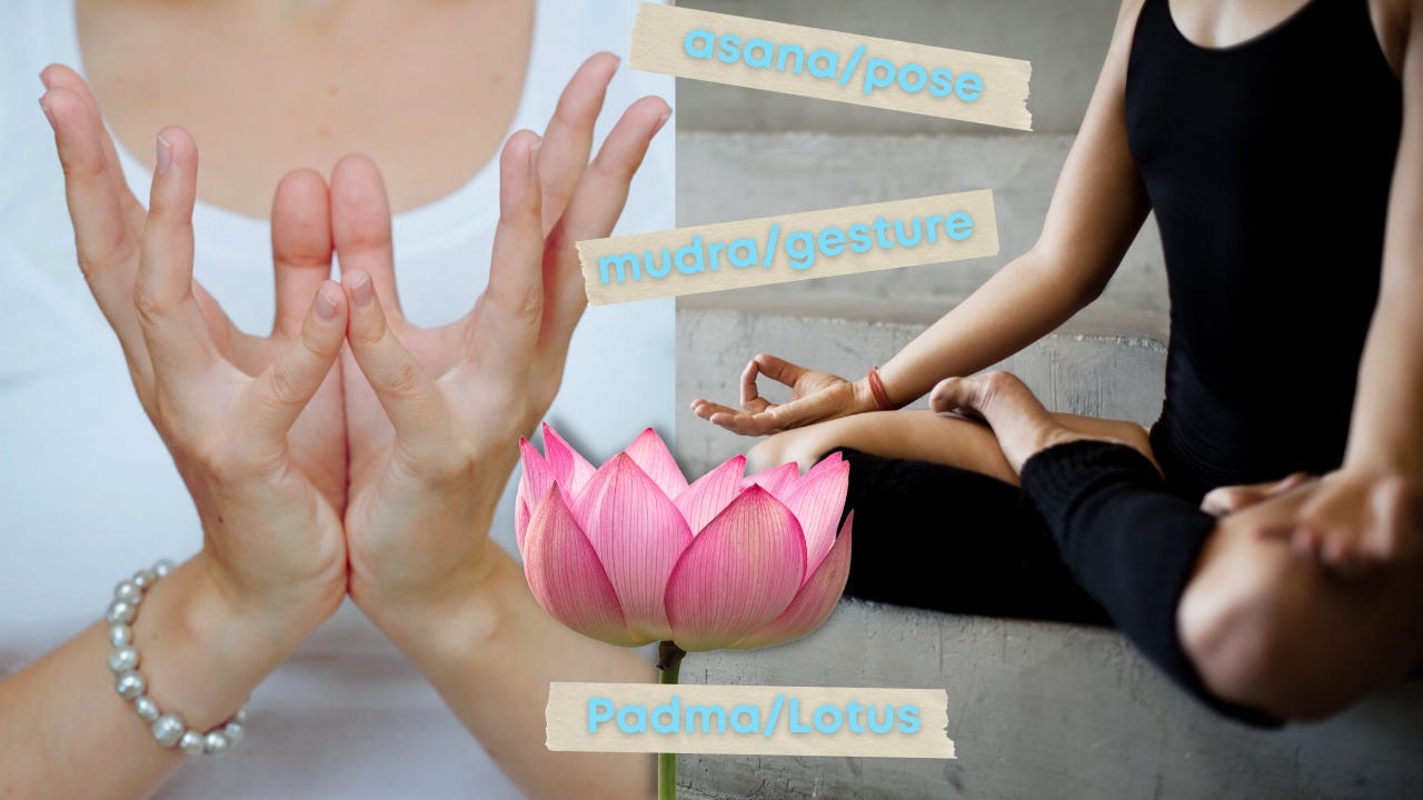 Minimalist Yoga (Full Lotus) Pose Wall Art – Dandelion Decor & Metalworks