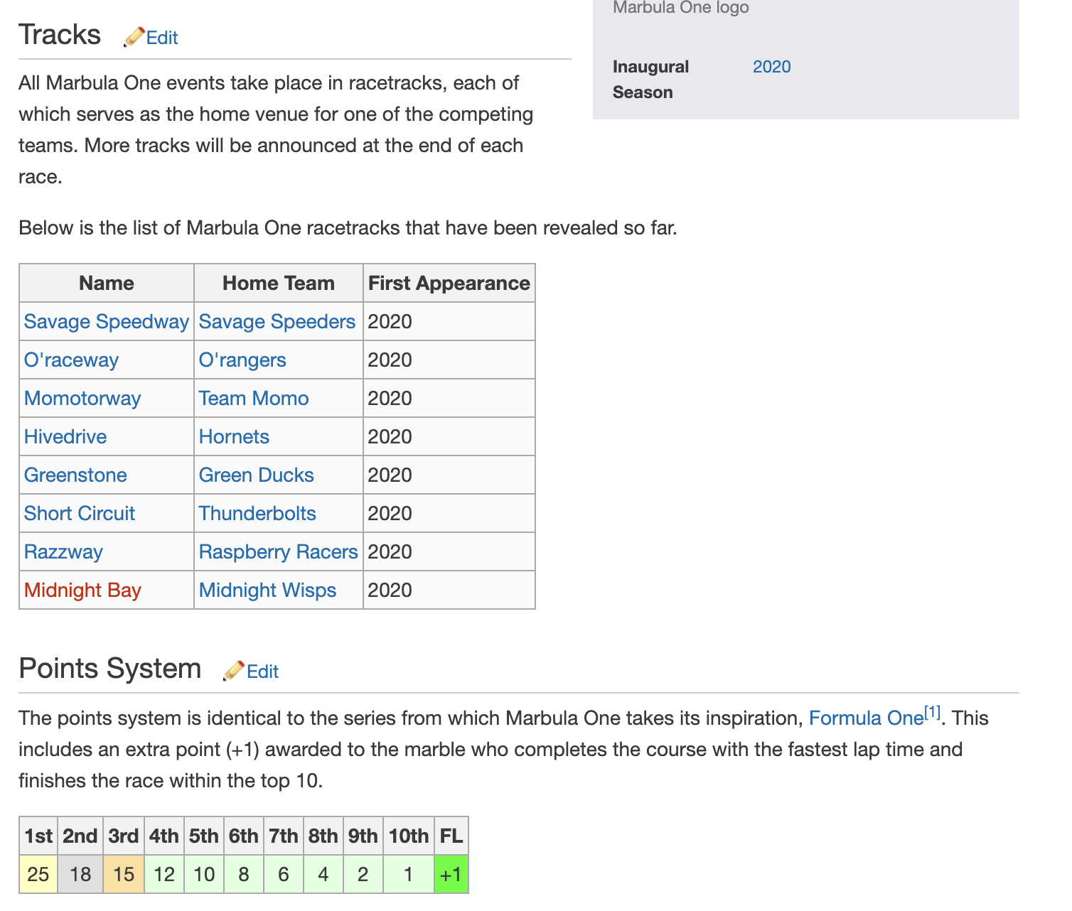 Marble League, Wiki Jelle's Marble Runs