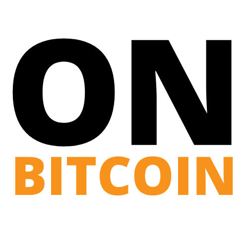 ON BITCOIN logo