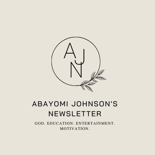 Abayomi’s Newsletter