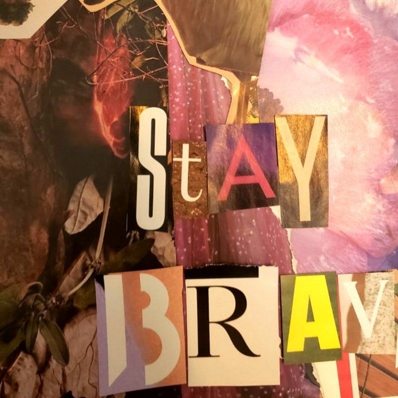 Artwork for STAY BRAVE with Leah Umansky