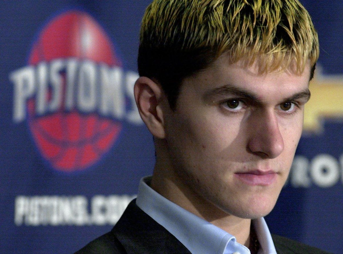 Ex-Piston Darko Milicic is apparently living on a farm now