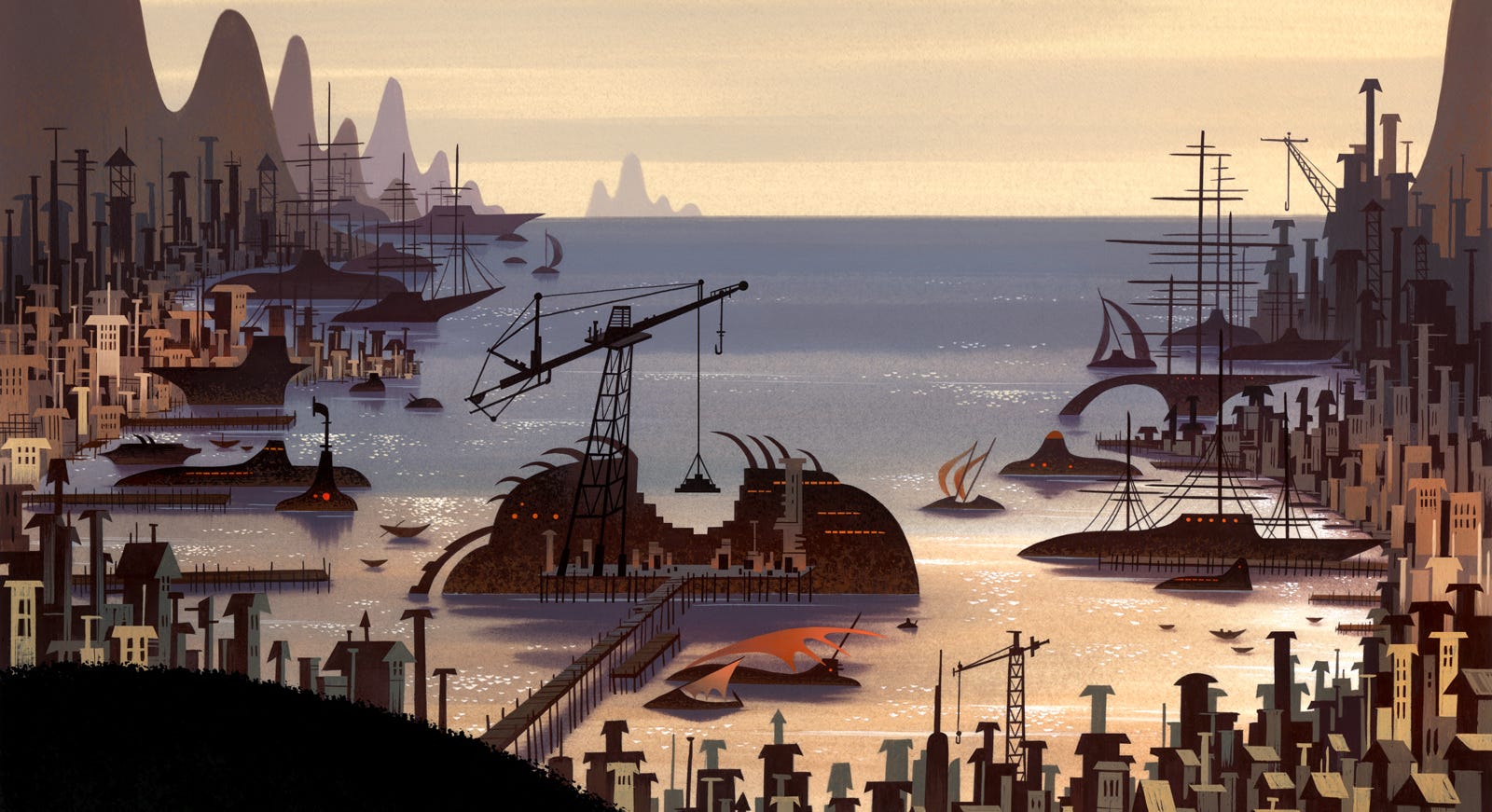 How They Painted the 'Samurai Jack' Backgrounds