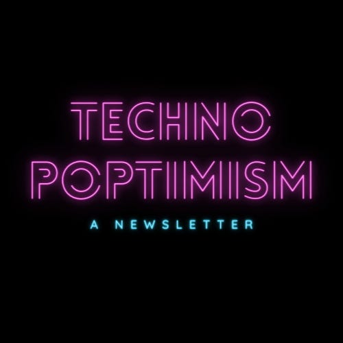 Technopoptimism logo