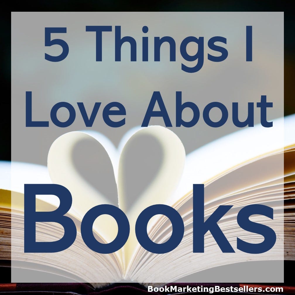 Artwork for 5 Things I Love About Books