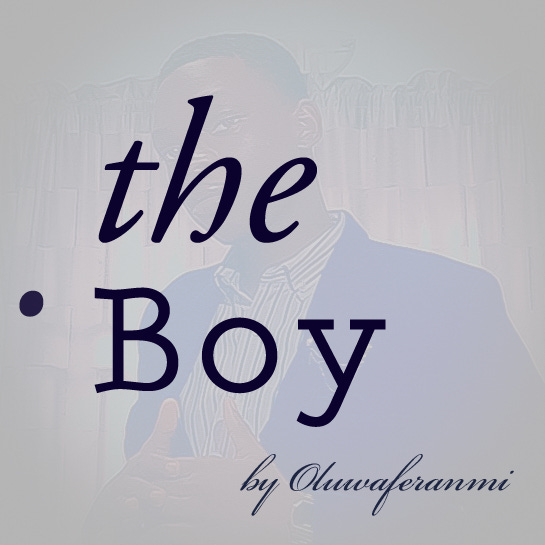 the Boy writes