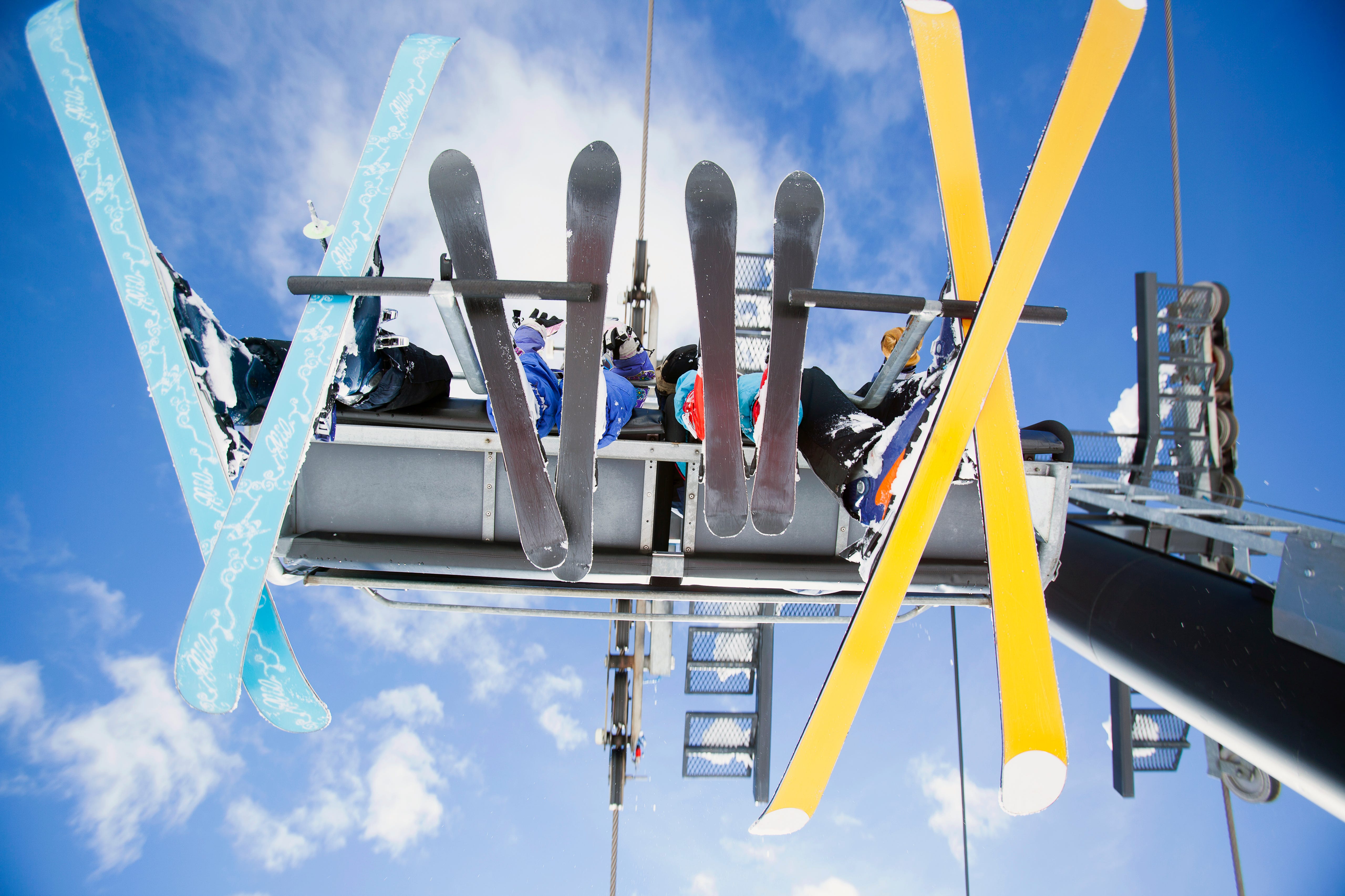 Виды подъемников на горнолыжных курортах. Lift lines on Ski Resorts.