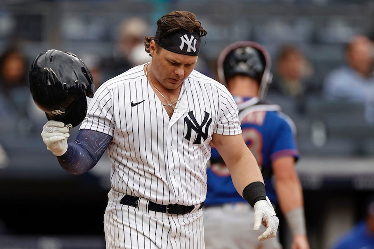 Yankees' Voit: 'I feel like batting average isn't a thing now