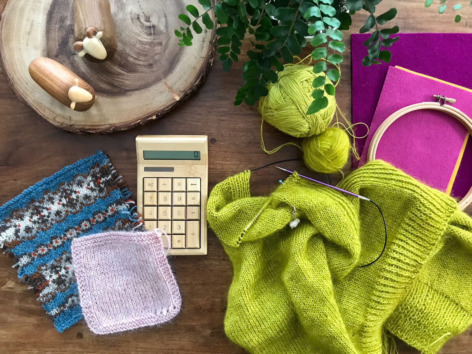 Knitting as a creative practice - by Anne Vally