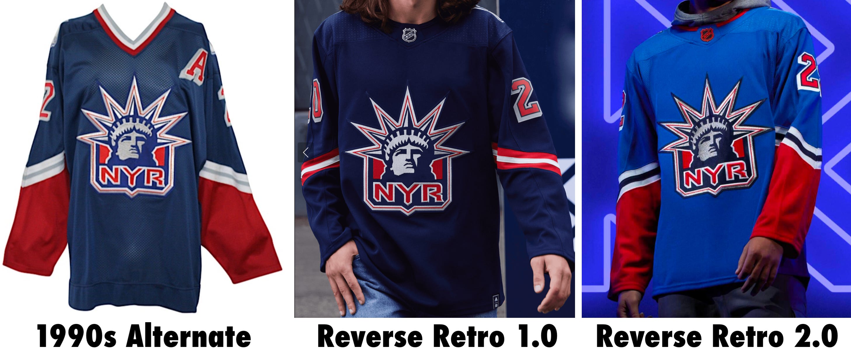 Ranking NHL's Reverse Retro 2.0 Jerseys